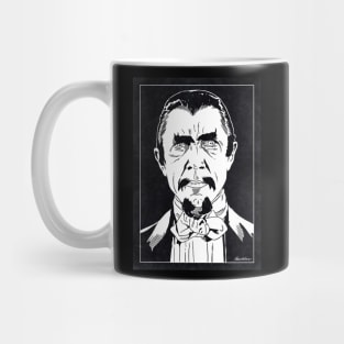 MURDER LEGENDRE - White Zombie (Black and White) Mug